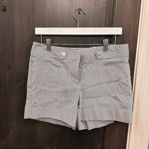 Striped black/white Women's Shorts